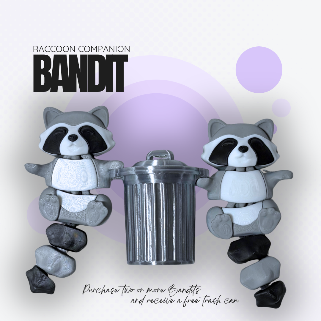 Bandit the Raccoon Companion