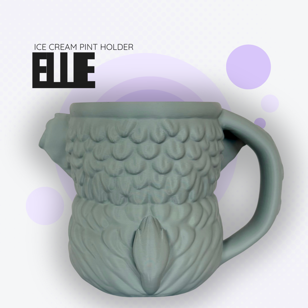 Ellie the Elephant Ice Cream Pint Holder