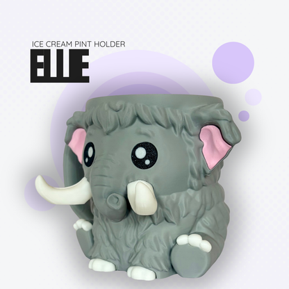 Ellie the Elephant Ice Cream Pint Holder