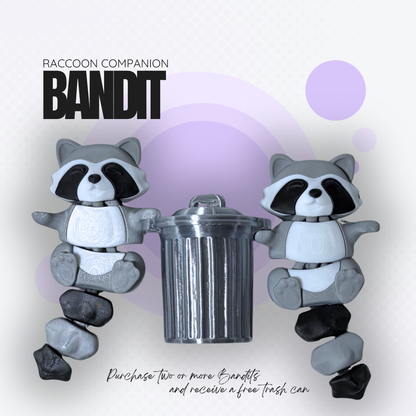 Bandit the Raccoon Companion