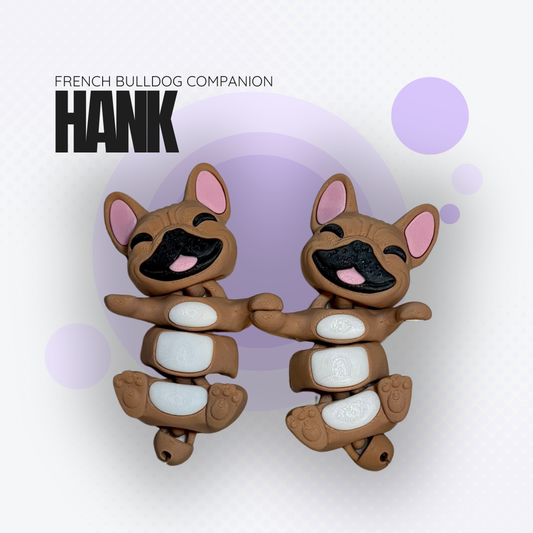 Hank the Brown French Bulldog Companion