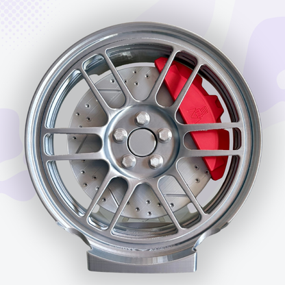 Torque the Silver Mag Wheel with Caliper Headphone and Controller Stand