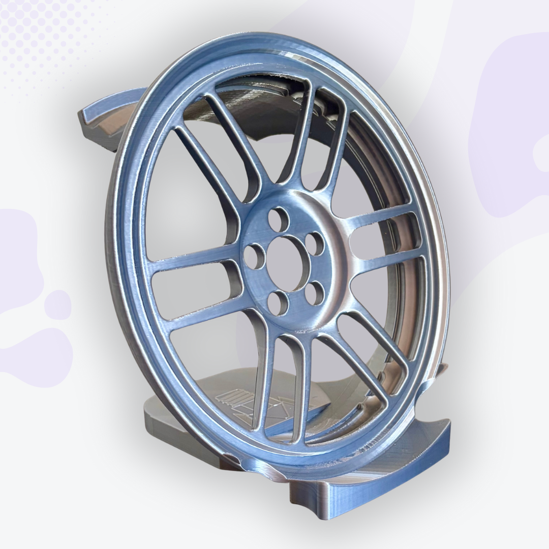 Torque the Silver Mag Wheel Headphone and Controller Stand
