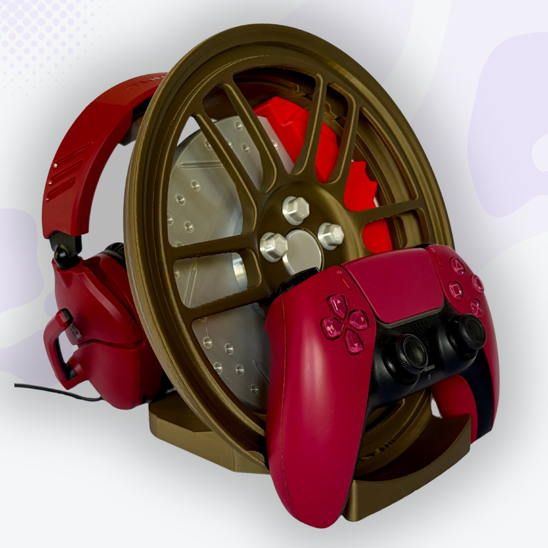 Torque the Bronze Mag Wheel with Caliper Headphone and Controller Stand
