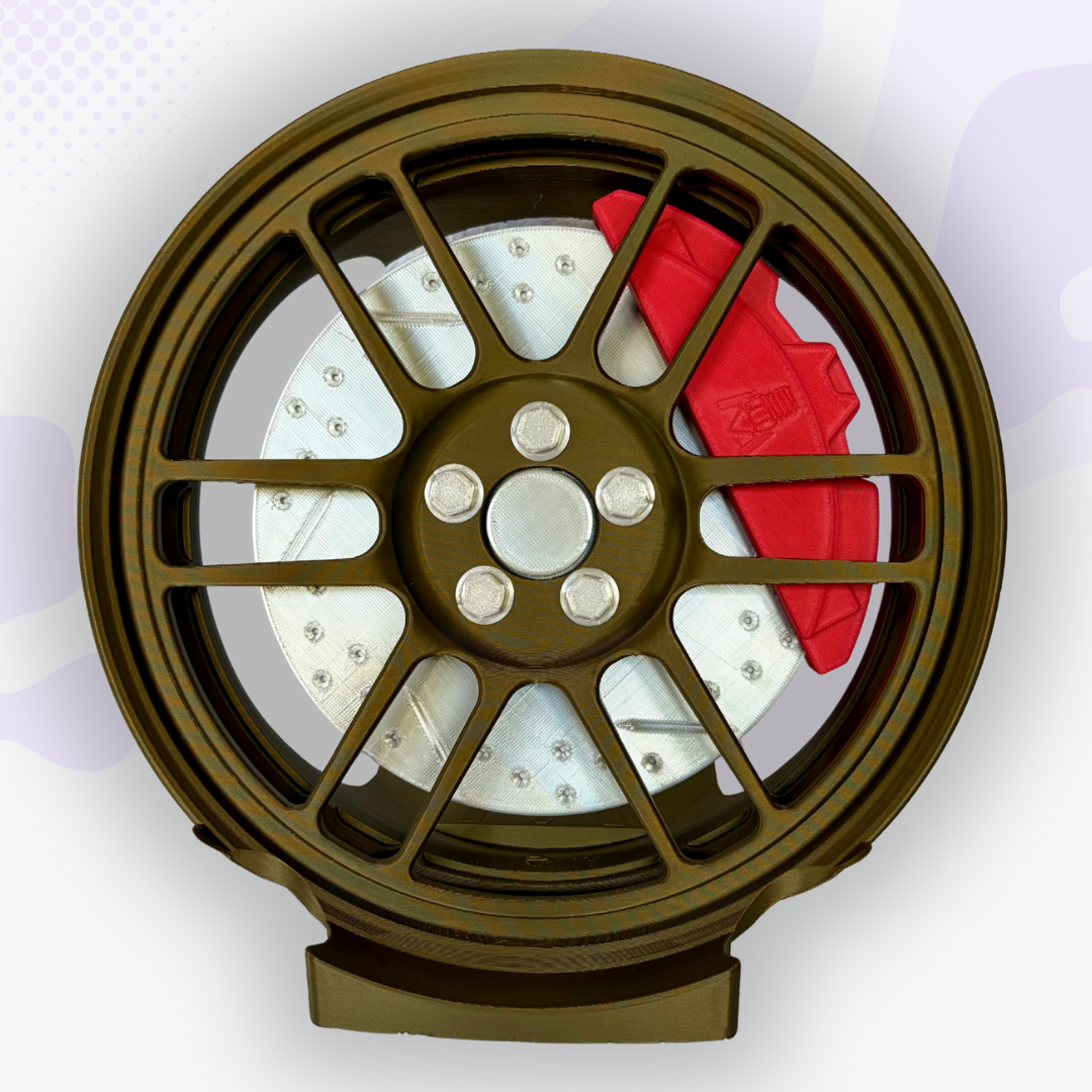 Torque the Bronze Mag Wheel with Caliper Headphone and Controller Stand
