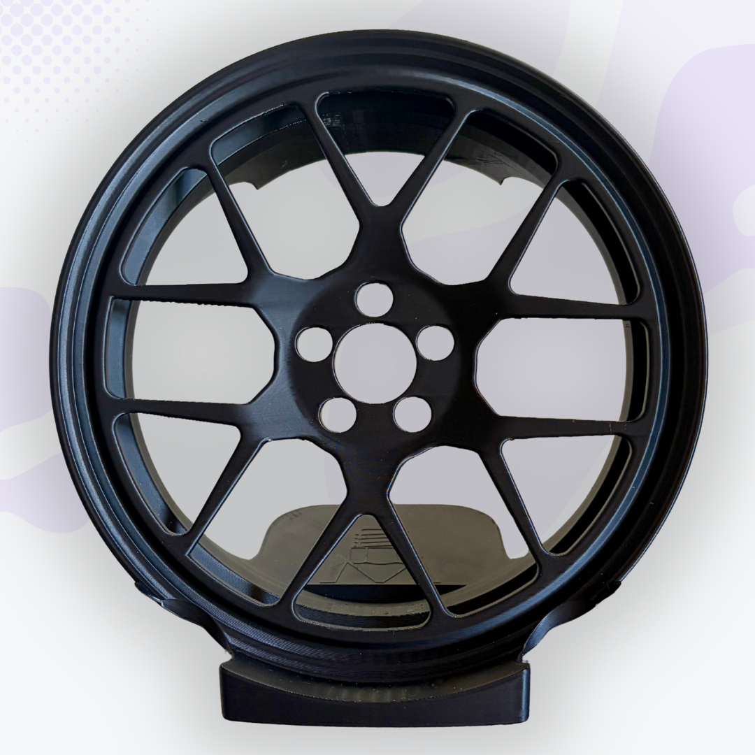 Sprocket the Black Mag Wheel Headphone and Controller Stand