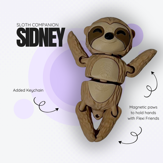 Sidney the Sloth Companion