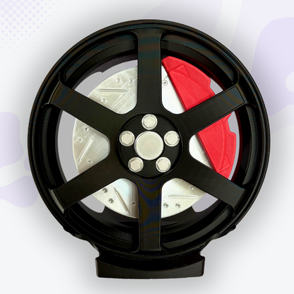 Nitro the Black Mag Wheel with Caliper Headphone and Controller Stand
