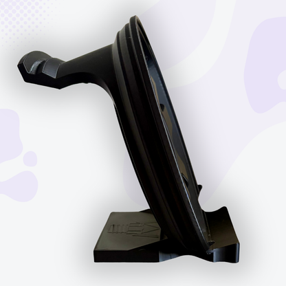 Throttle the Black Mag Wheel Headphone and Controller Stand