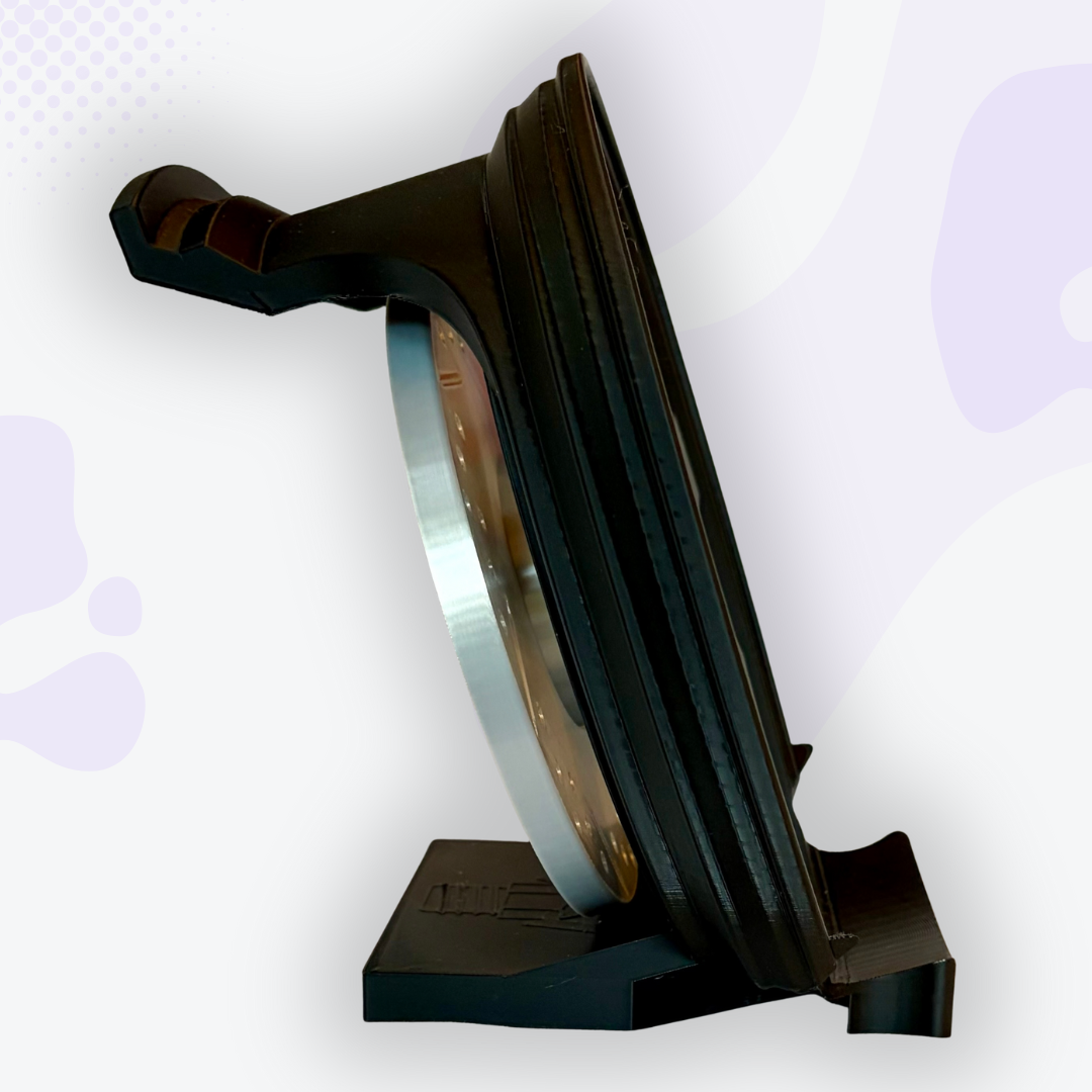 Throttle the Black Mag Wheel with Caliper Headphone and Controller Stand